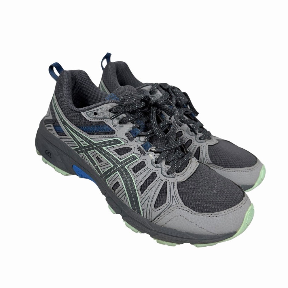 Asics Gel-Venture 7 Running Shoes Womens Size 6.5 Sneakers Training Gray